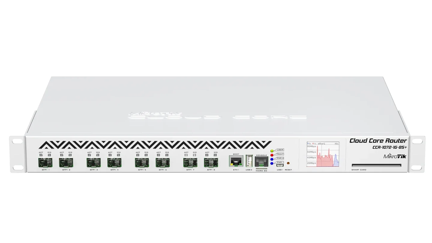 Маршрутизатор MikroTik CCR1072-1G-8S+