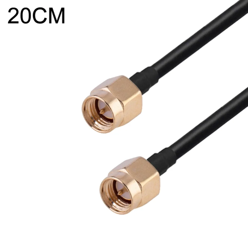 Кабель SMA (male) — SMA (male), RG174, 20 см