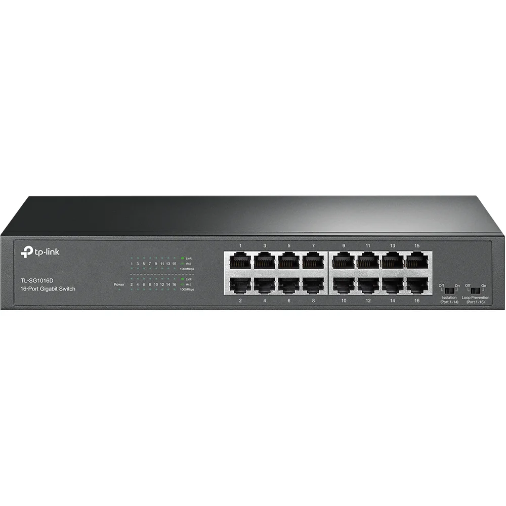 Коммутатор TP-Link TL-SG1016D